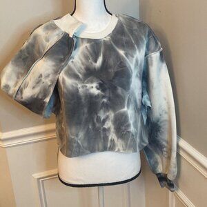 Tie Dye Cropped Sweatshirt size Medium
